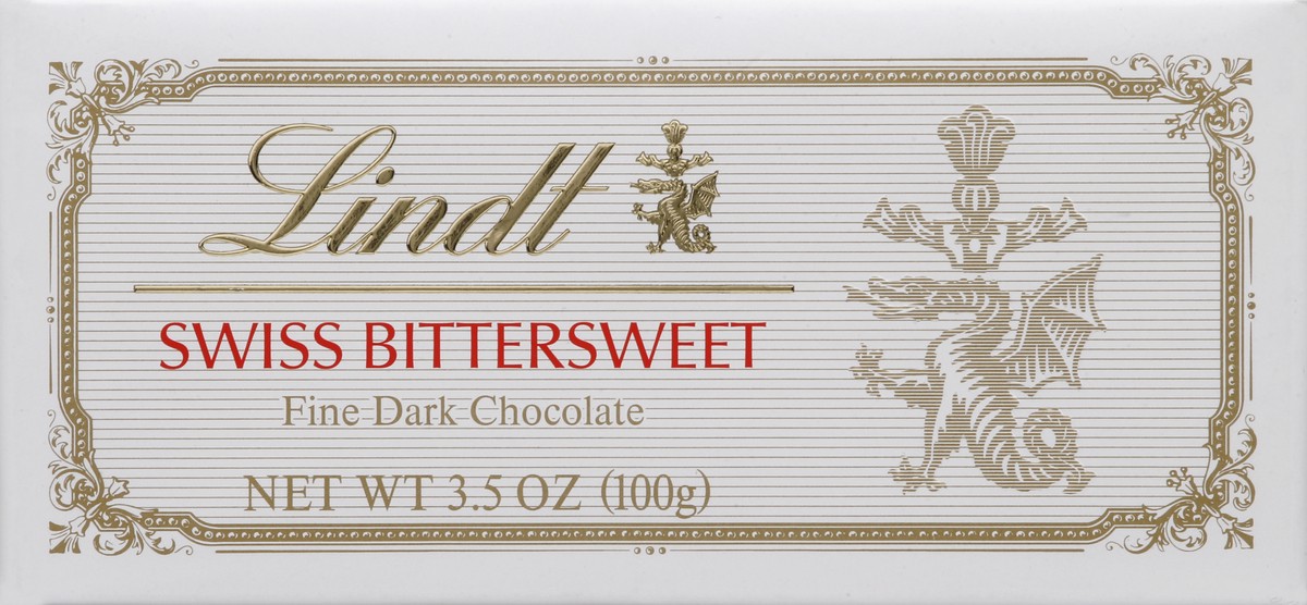 slide 1 of 5, Lindt Dark Chocolate 3.5 oz, 3.5 oz