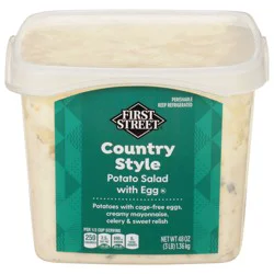 First Street Country Potato Salad W/ Egg