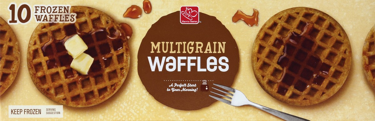 slide 5 of 5, Harris Teeter Wheat Grain Waffle, 10 ct
