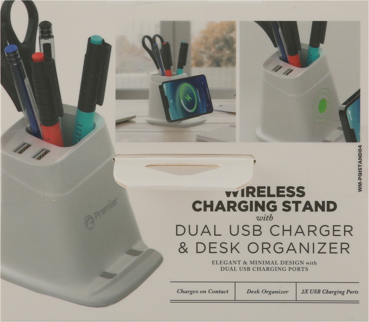 slide 3 of 11, Premier Wireless Charging Stand 1 ea, 1 ct