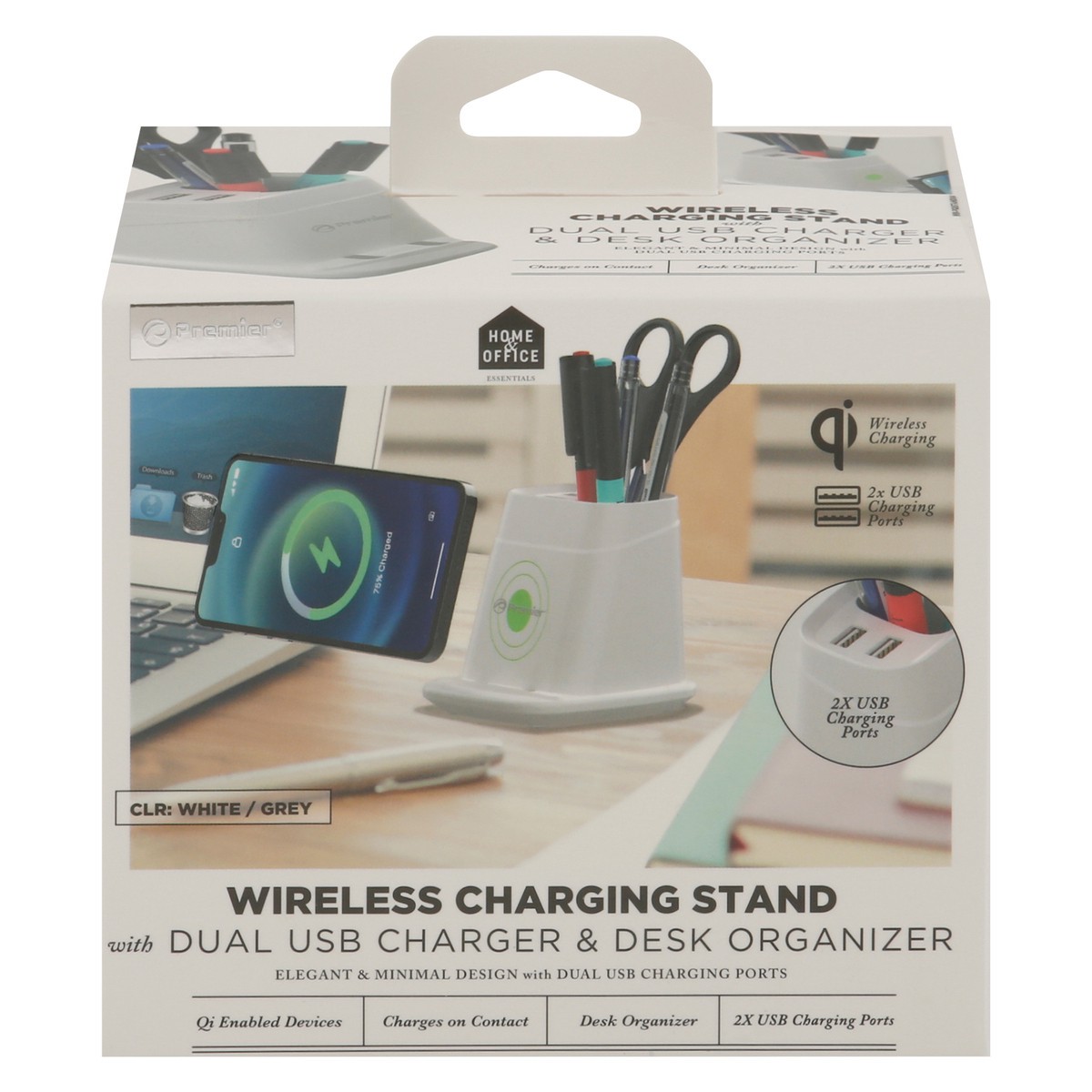 slide 5 of 11, Premier Wireless Charging Stand 1 ea, 1 ct