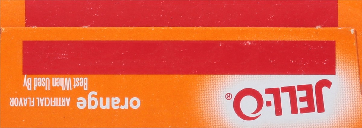 slide 5 of 9, Jell-O Orange Artificially Flavored Gelatin Dessert Mix, 3 oz Box, 3 oz