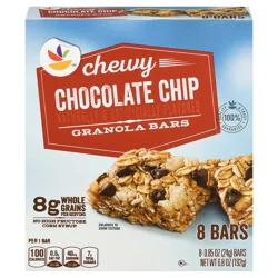 Giant Chewy Chocolate Chip Granola Bar - 8 ct
