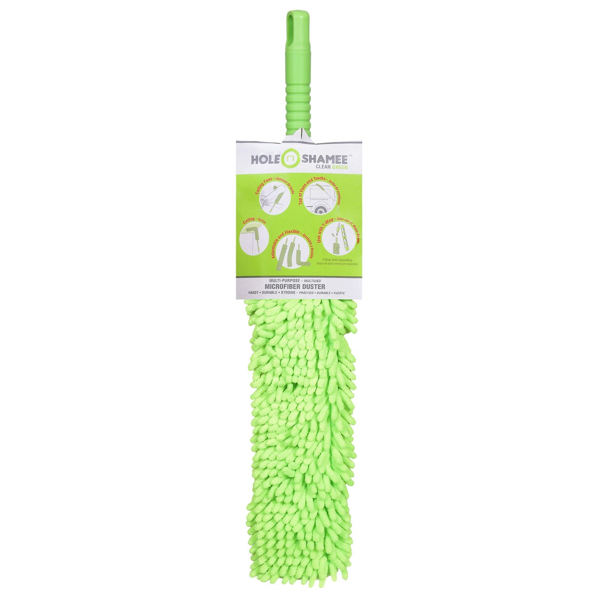 slide 1 of 2, Hole N Shamee Clean Green Multipurpose Microfiber Duster 1 ea, 1 ct