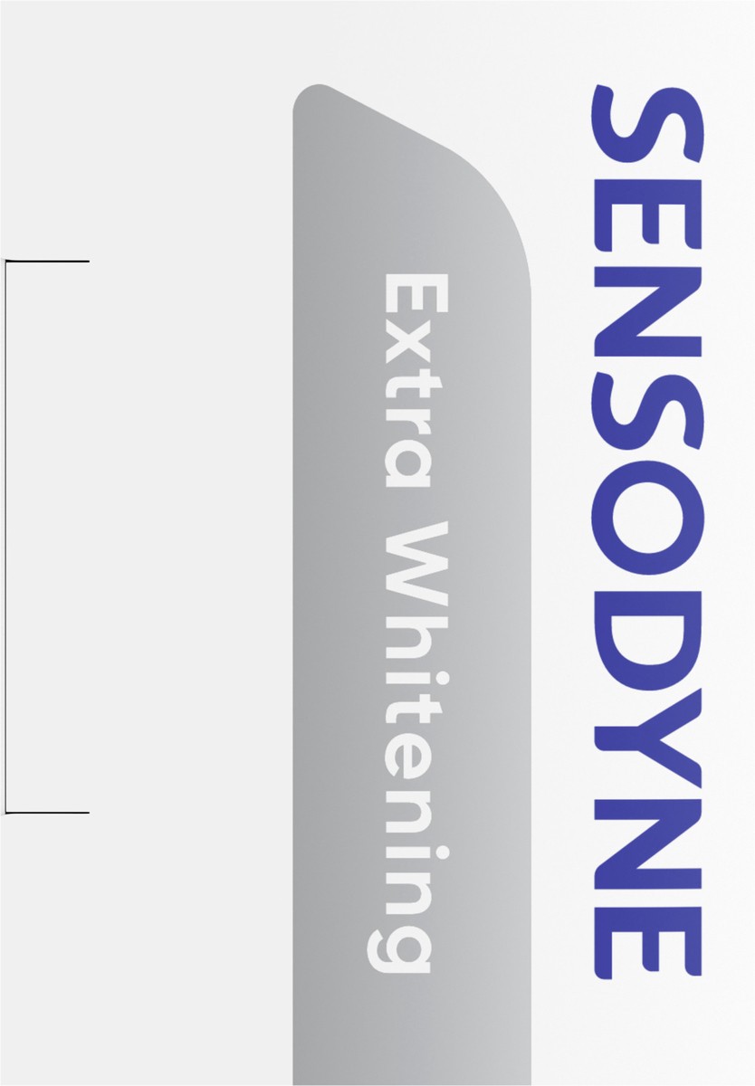 slide 4 of 9, Sensodyne Extra Whitening Sensitive Teeth Whitening Toothpaste - 0.8 Ounces, 0.8 oz