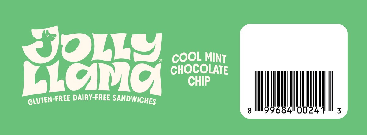 slide 5 of 13, Jolly Llama Sandwiches, Cool Mint Chocolate Chip, 4 ct