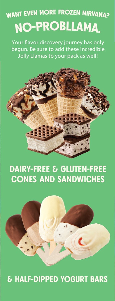 slide 7 of 13, Jolly Llama Sandwiches, Cool Mint Chocolate Chip, 4 ct