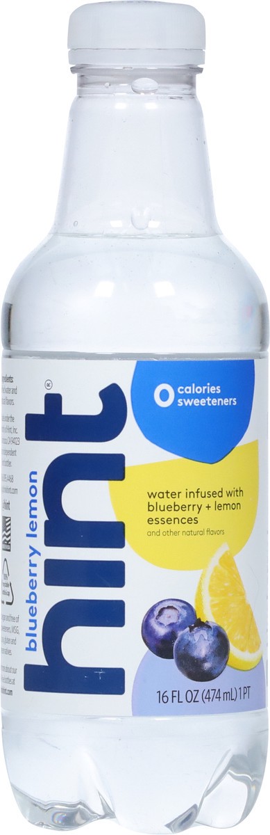 slide 8 of 9, Hint Blueberry Lemon Water 16 fl oz, 16 fl oz