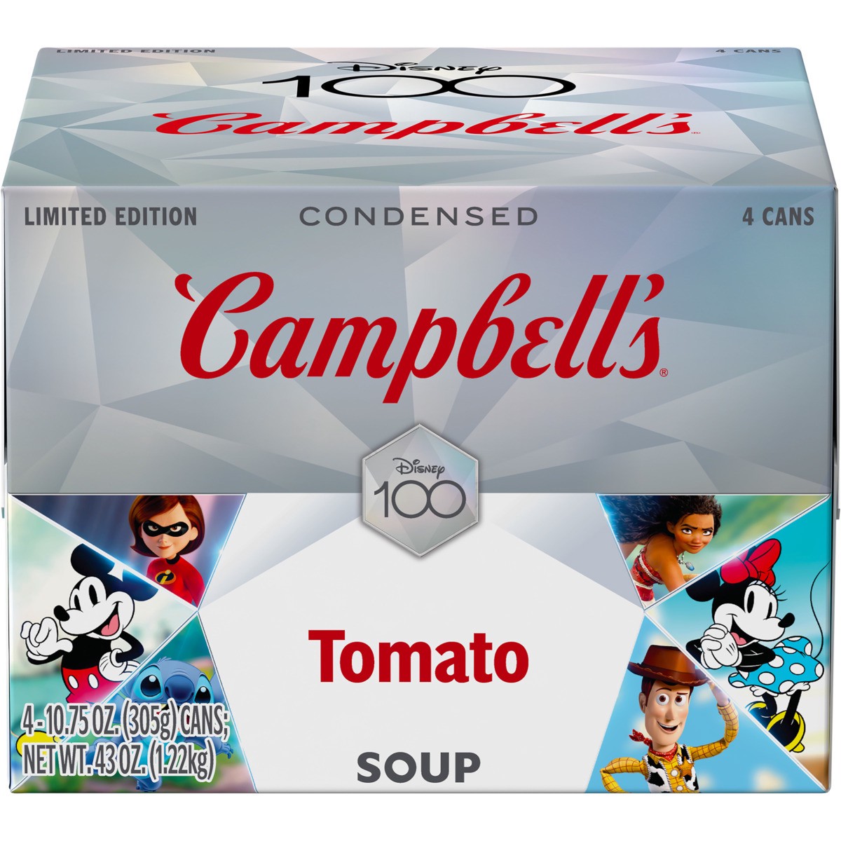 slide 1 of 5, Campbell's Disney Tomato Soup, 43 oz