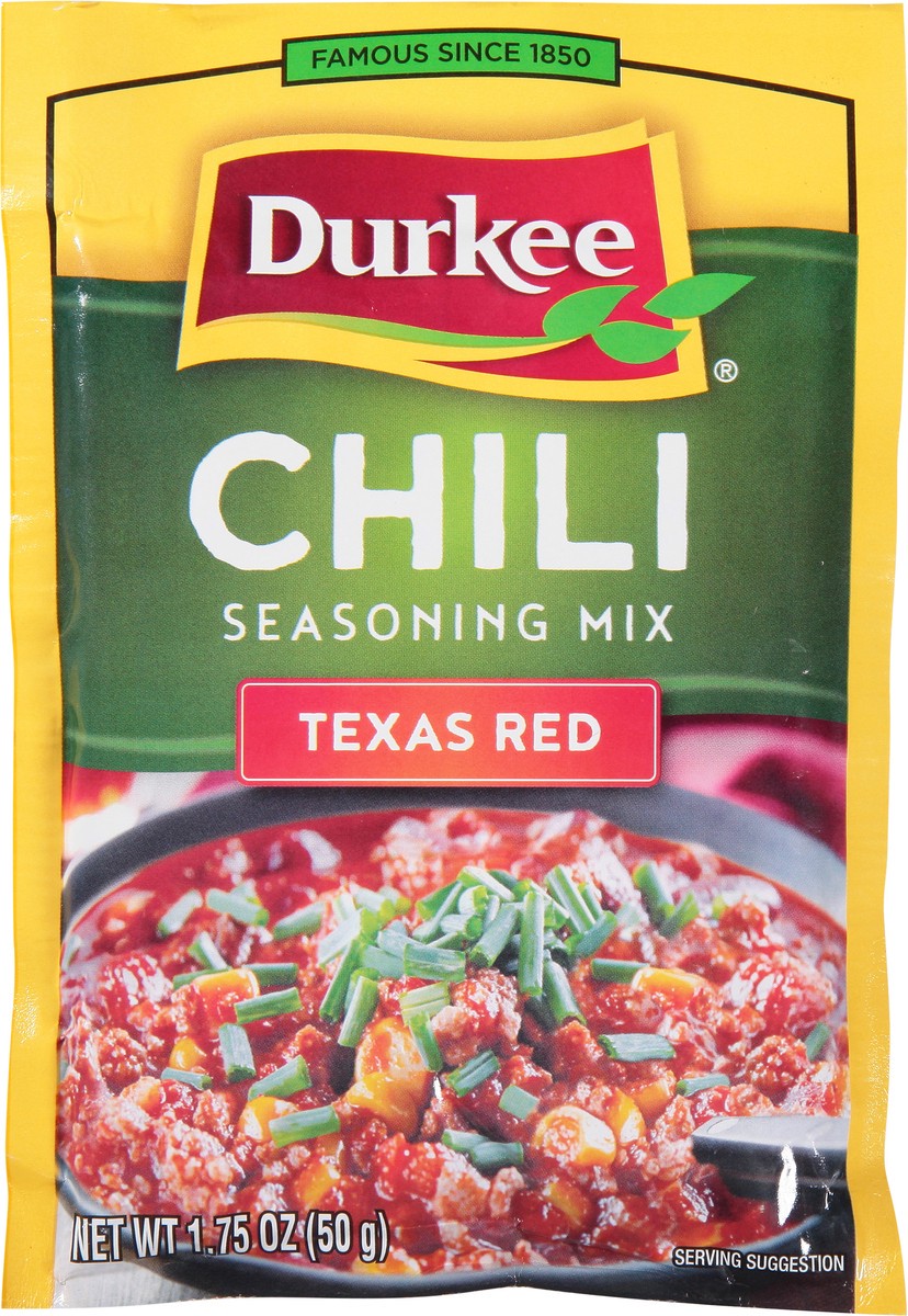 slide 6 of 9, Durkee Chili Texas Red Seasoning Mix 1.75 oz, 1.75 oz