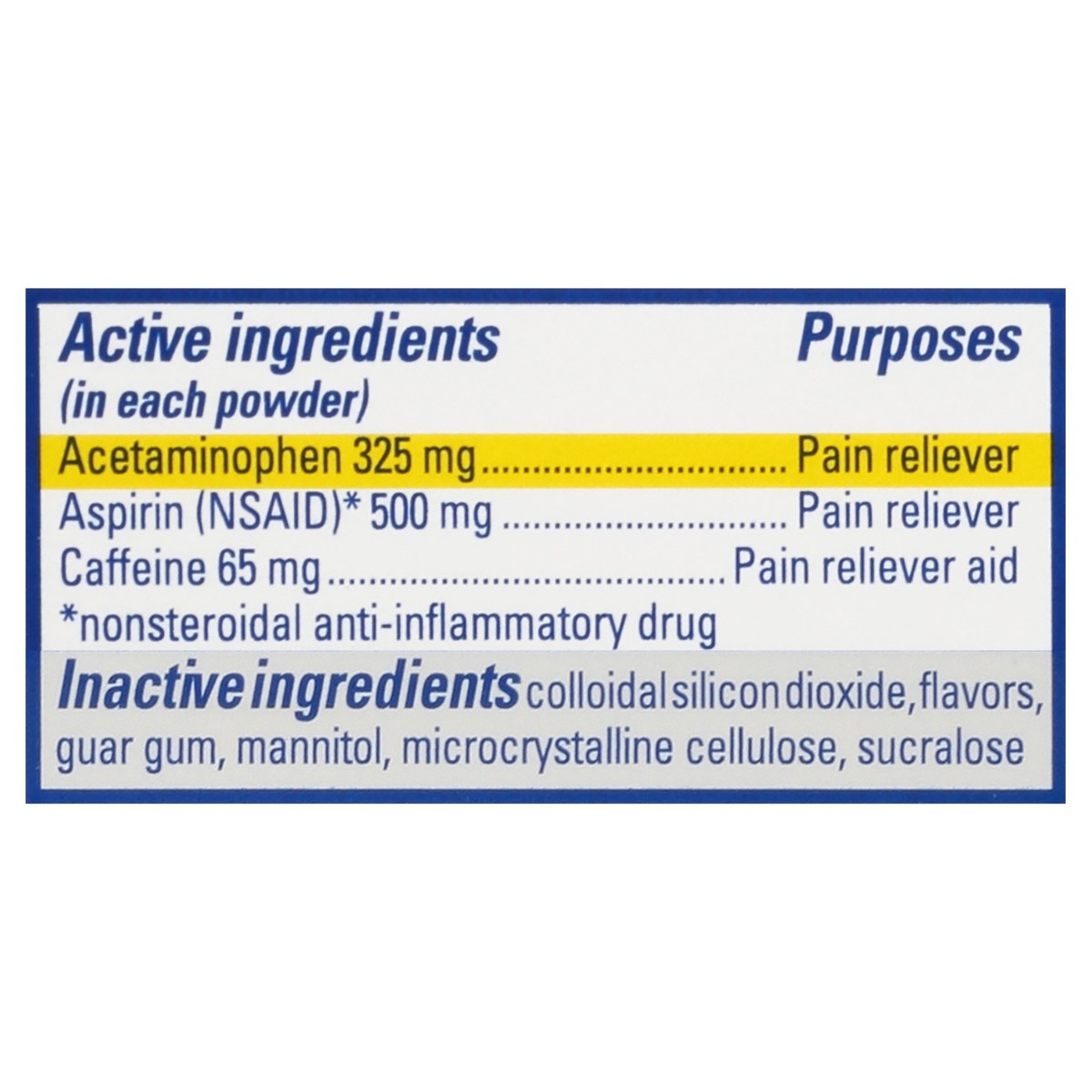 slide 5 of 10, Goody's Extra Strength Headache Powder, Mixed Fruit Blast Flavor, 24 Powder Sticks, 24 ct