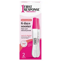 FIRST RESPONSE Test & Confirm Pregnancy Test, 1 Line Test and 1 Digital Test Pack