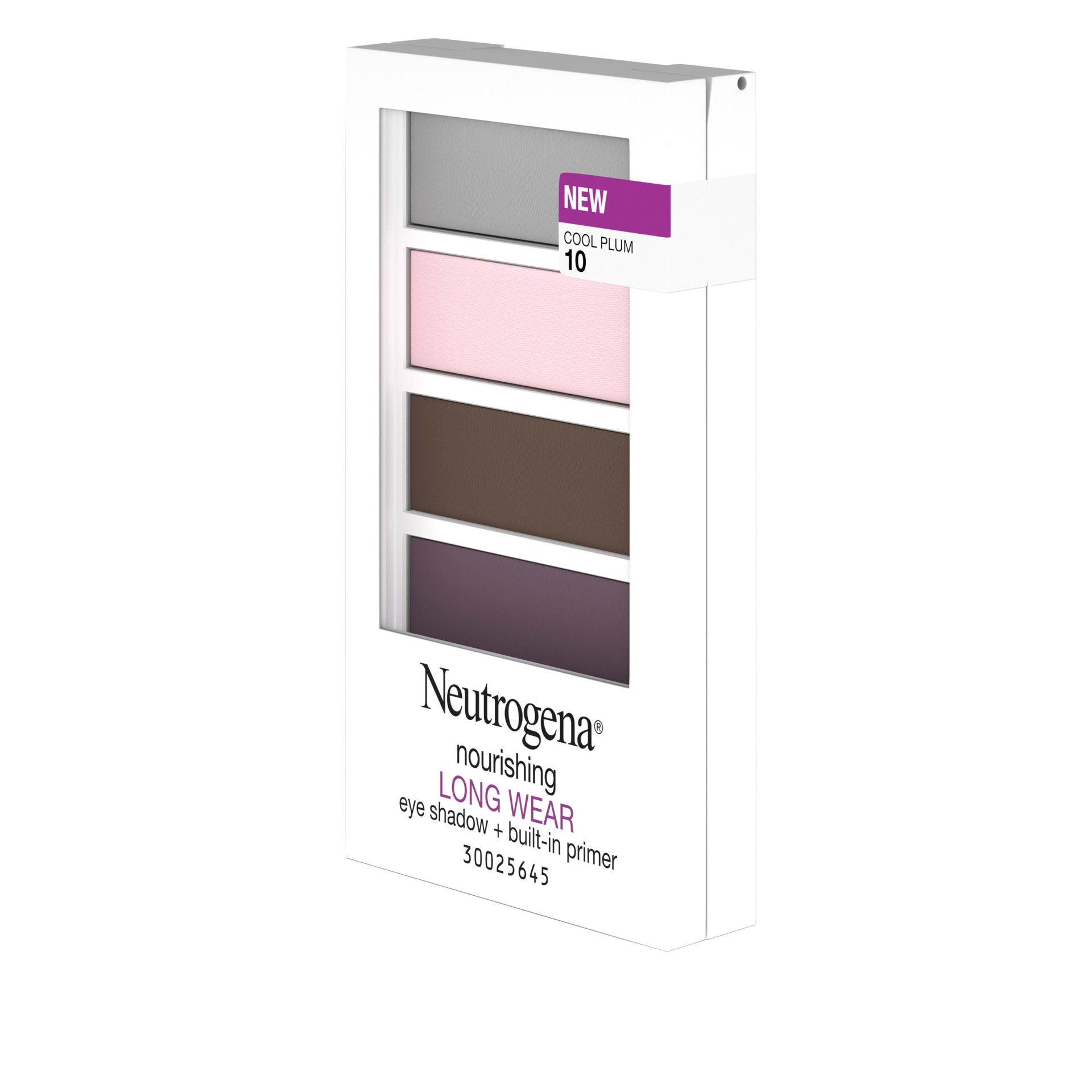 slide 2 of 5, Neutrogena Long Wear Eye Shadow/Built-in Primer, Cool Plum,.24 oz, 0.24 oz