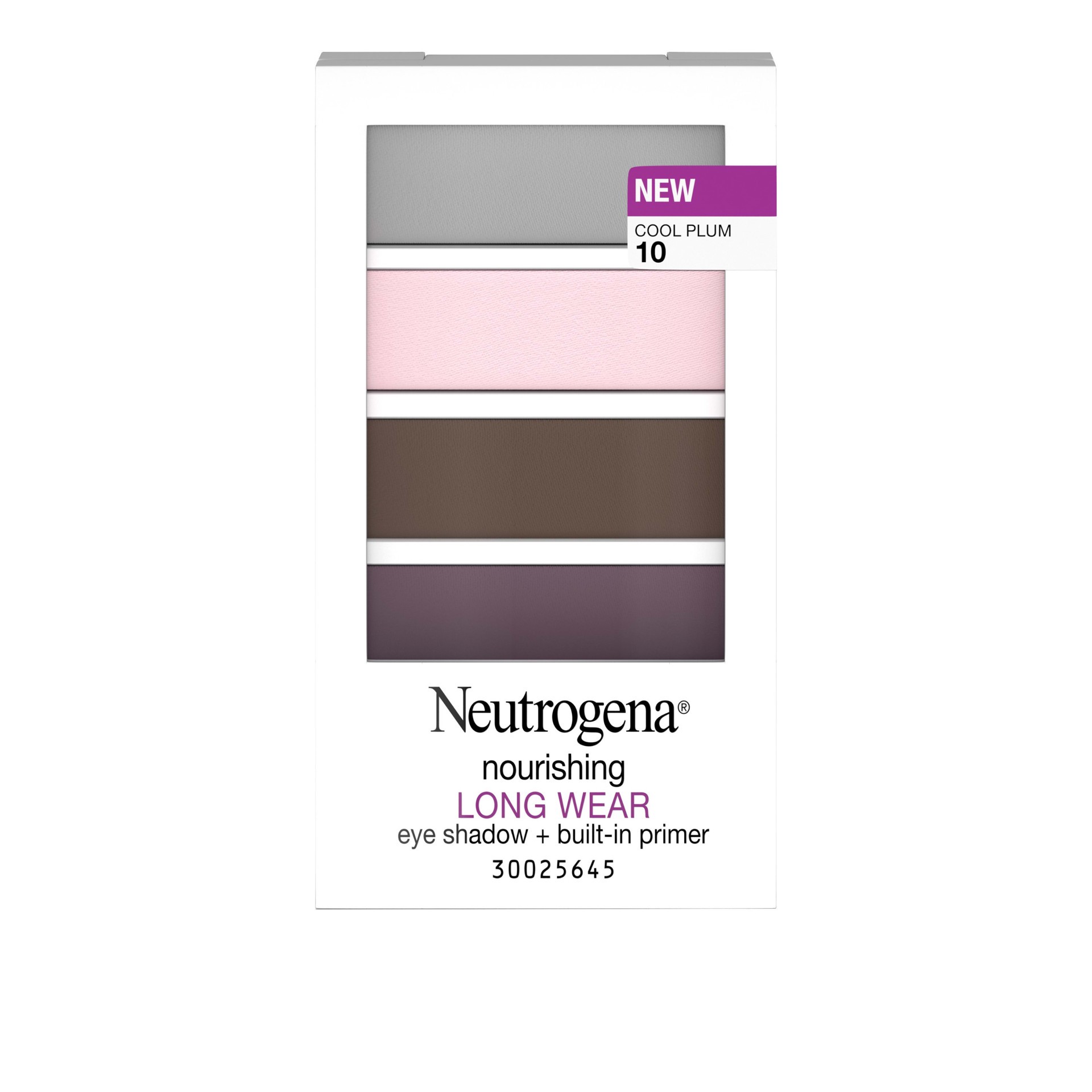 slide 5 of 5, Neutrogena Long Wear Eye Shadow/Built-in Primer, Cool Plum,.24 oz, 0.24 oz