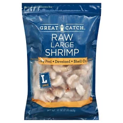 Great Catch Raw Large EZ-Peel Shrimp