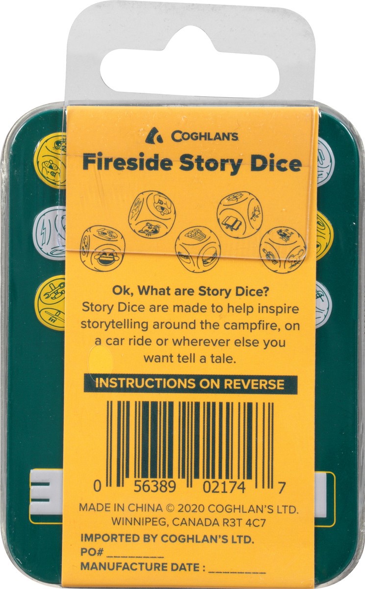 slide 2 of 9, Coghlan's Fireside Story Dice 12 ea, 12 ct