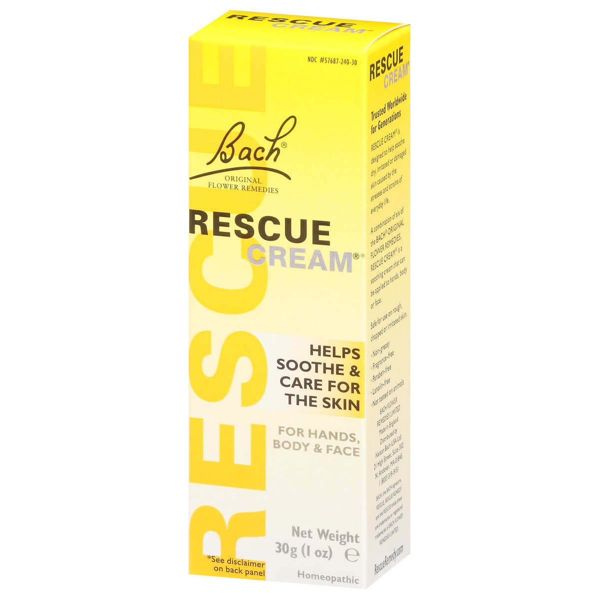slide 5 of 14, Bach Original Flower Remedies Rescue Cream 1 oz, 1 oz
