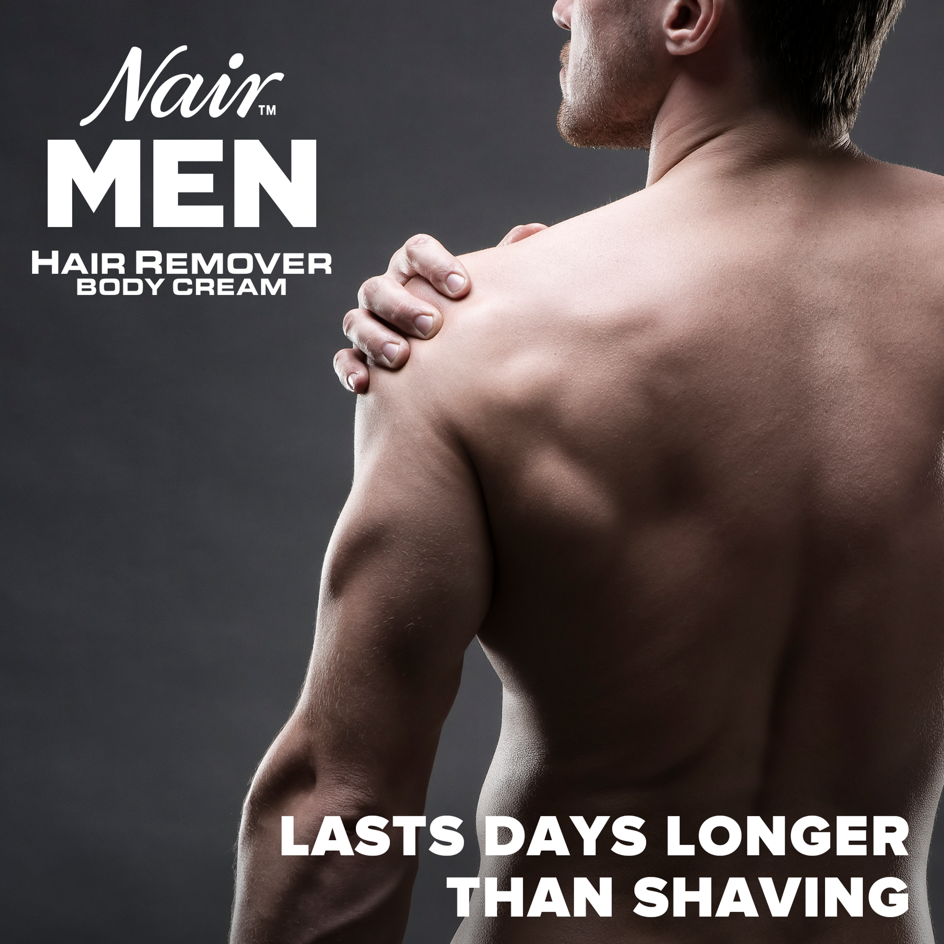 slide 3 of 4, Nair Men Hair Remover Body Cream 13 oz, 13 oz