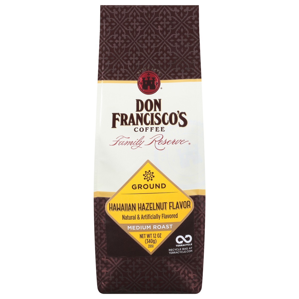 slide 1 of 13, Don Francisco's Hawaiian Hazelnut Flavored Ground Coffee (12 oz Bag), 12 oz