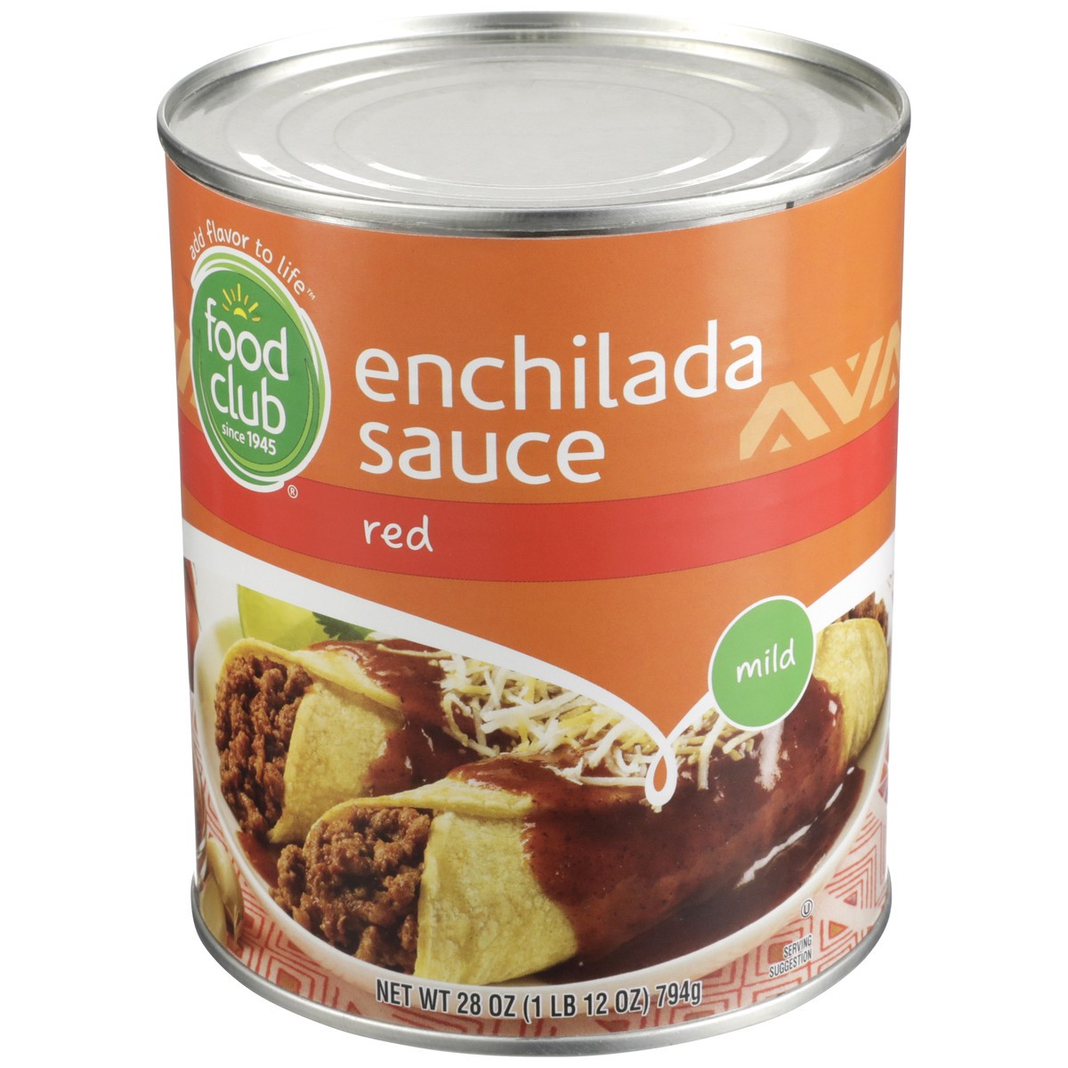 slide 3 of 9, Food Club Mild Red Enchilada Sauce, 28 oz