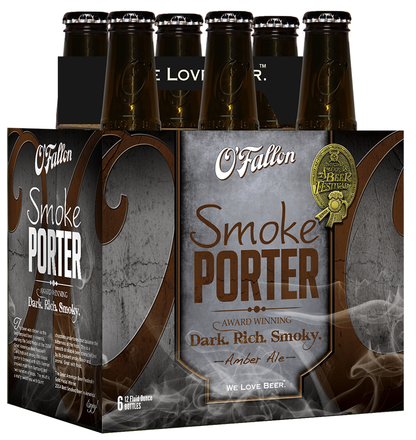 slide 1 of 1, O'Fallon Brewery Smoked Porter, 6 ct; 12 fl oz