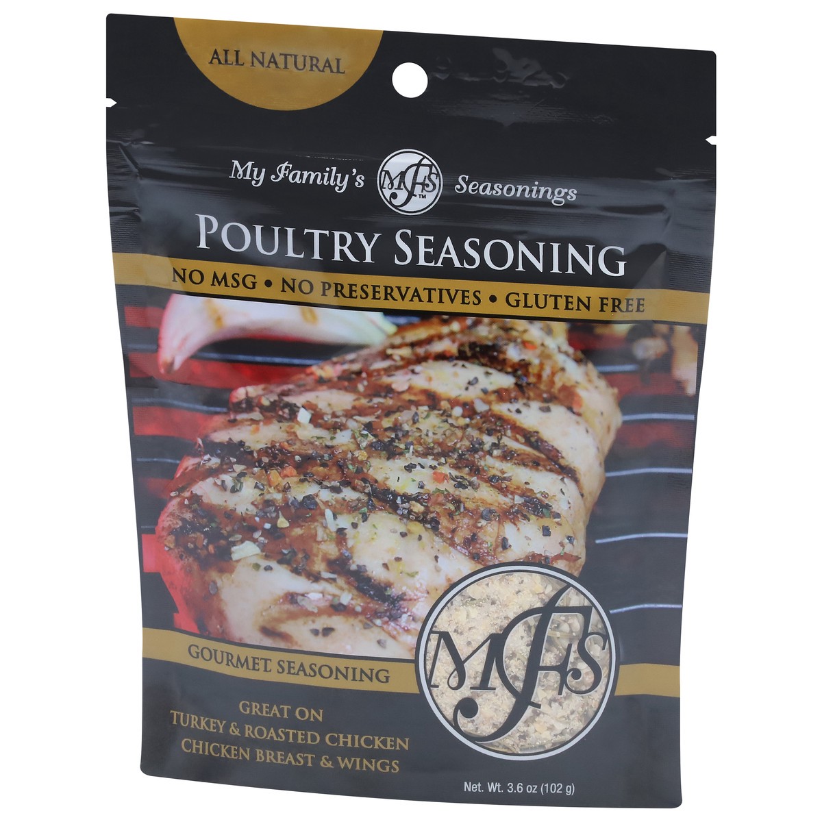 slide 4 of 9, My Family's Seasonings Poultry Poultry Seasoning 3.6 oz, 3.6 oz