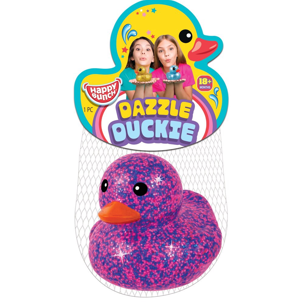 slide 1 of 1, Ja-Ru Happy Bunch Dazzle Duckie, 1 ct