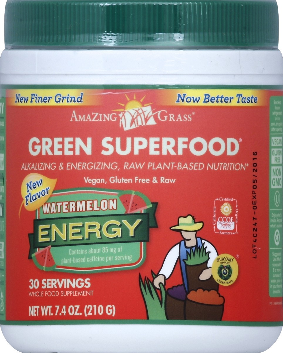 slide 1 of 3, Amazing Grass Green SuperFood 7.4 oz, 7.4 oz