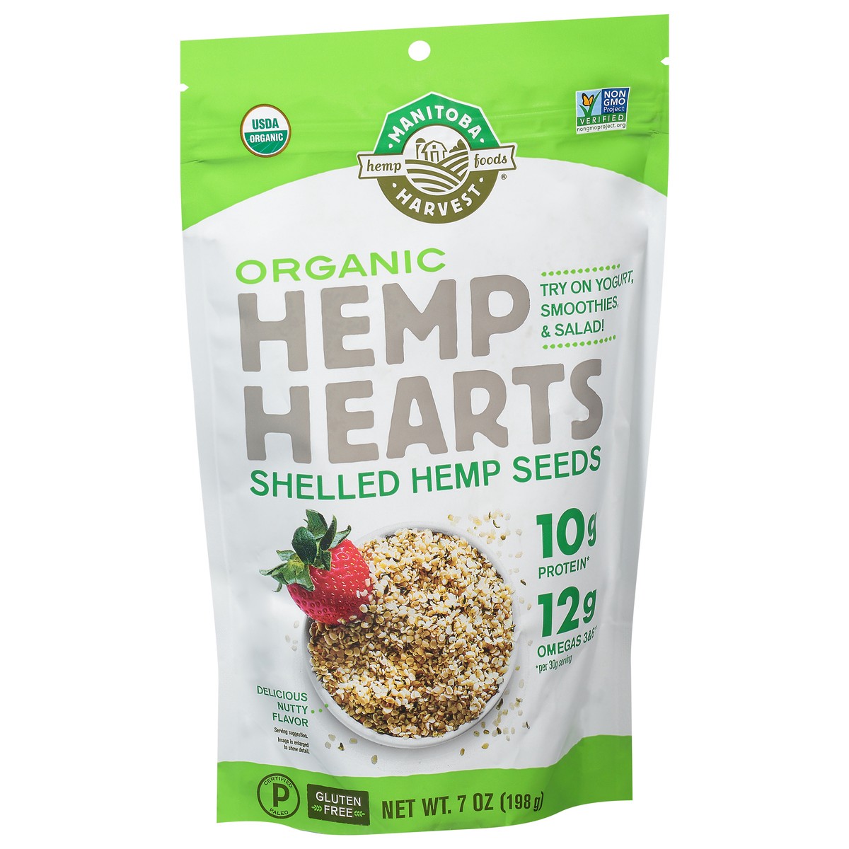 slide 6 of 12, Manitoba Harvest Hemp Hearts Shelled Organic Hemp Seeds 7 oz, 7 oz