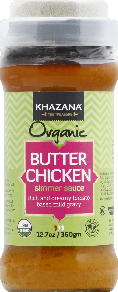 slide 5 of 6, Khazana Simmer Sauce 12.7 oz, 12.7 oz