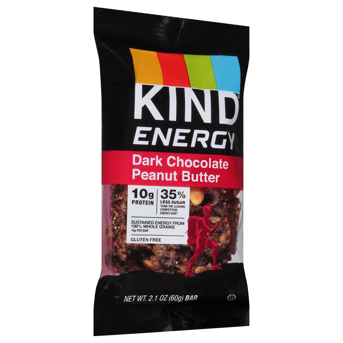 slide 12 of 13, KIND Dark Chocolate Peanut Butter Energy Bar 2.1 oz, 2.1 oz