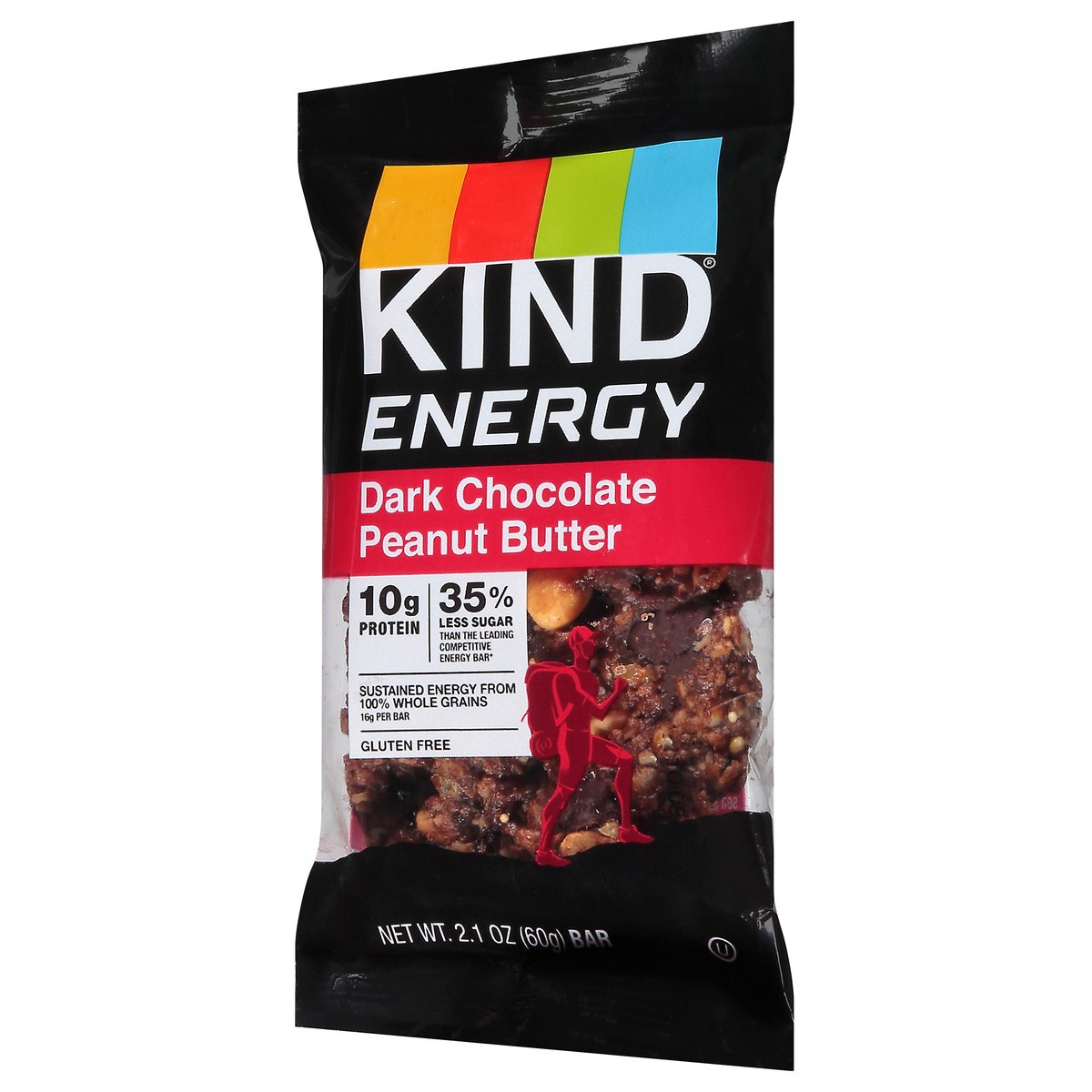 slide 6 of 13, KIND Dark Chocolate Peanut Butter Energy Bar 2.1 oz, 2.1 oz