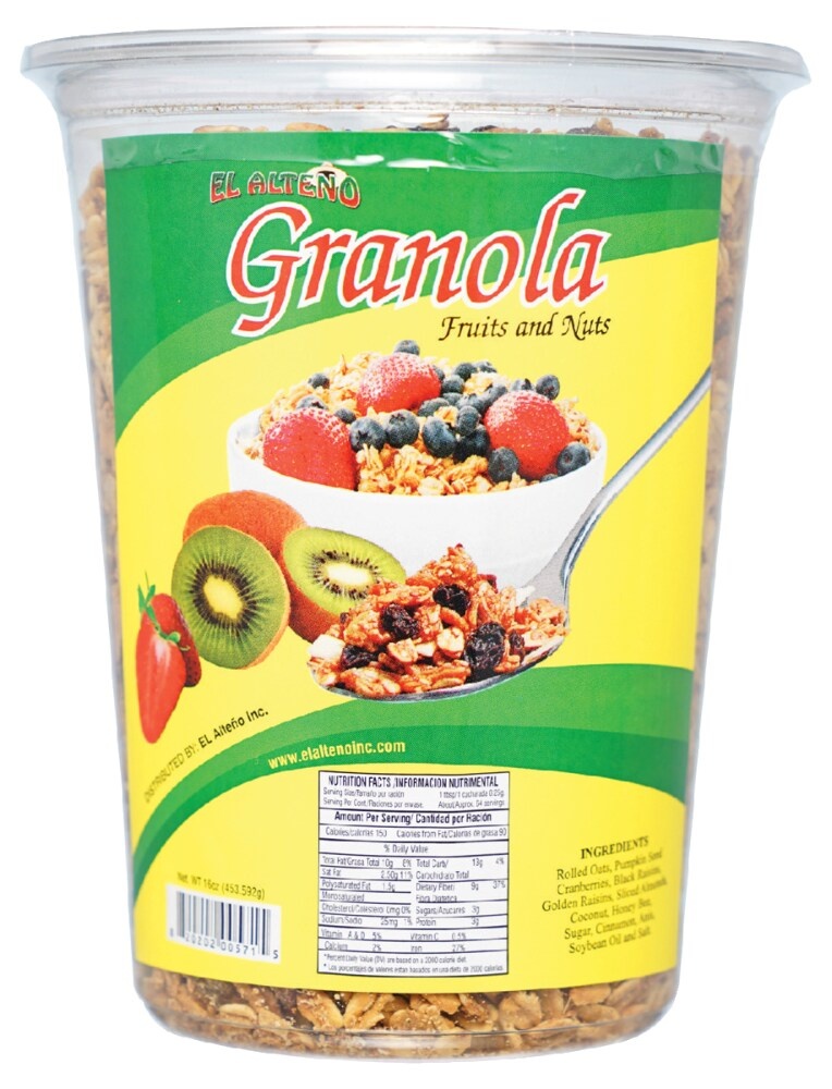 slide 1 of 1, TADIN Granola Fruit And Nuts, 16 oz