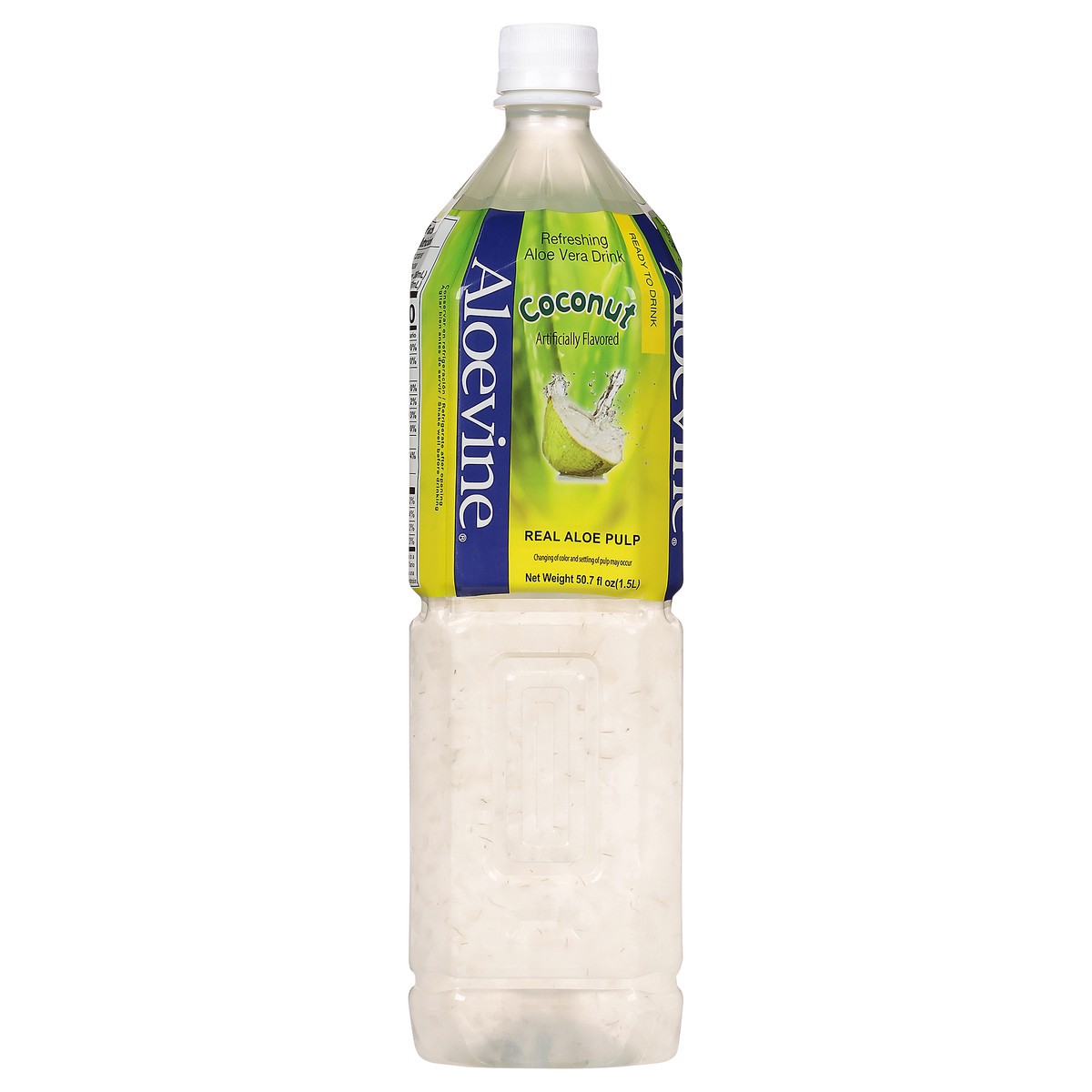 slide 2 of 14, Aloevine Refreshing Coconut Aloe Vera Drink 50.7 fl oz, 50.7 fl oz