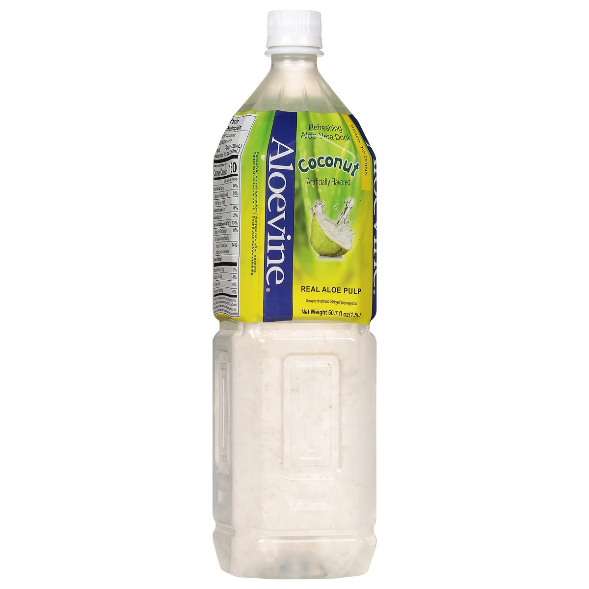 slide 7 of 14, Aloevine Refreshing Coconut Aloe Vera Drink 50.7 fl oz, 50.7 fl oz