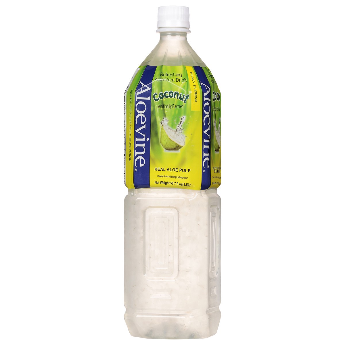 slide 8 of 14, Aloevine Refreshing Coconut Aloe Vera Drink 50.7 fl oz, 50.7 fl oz