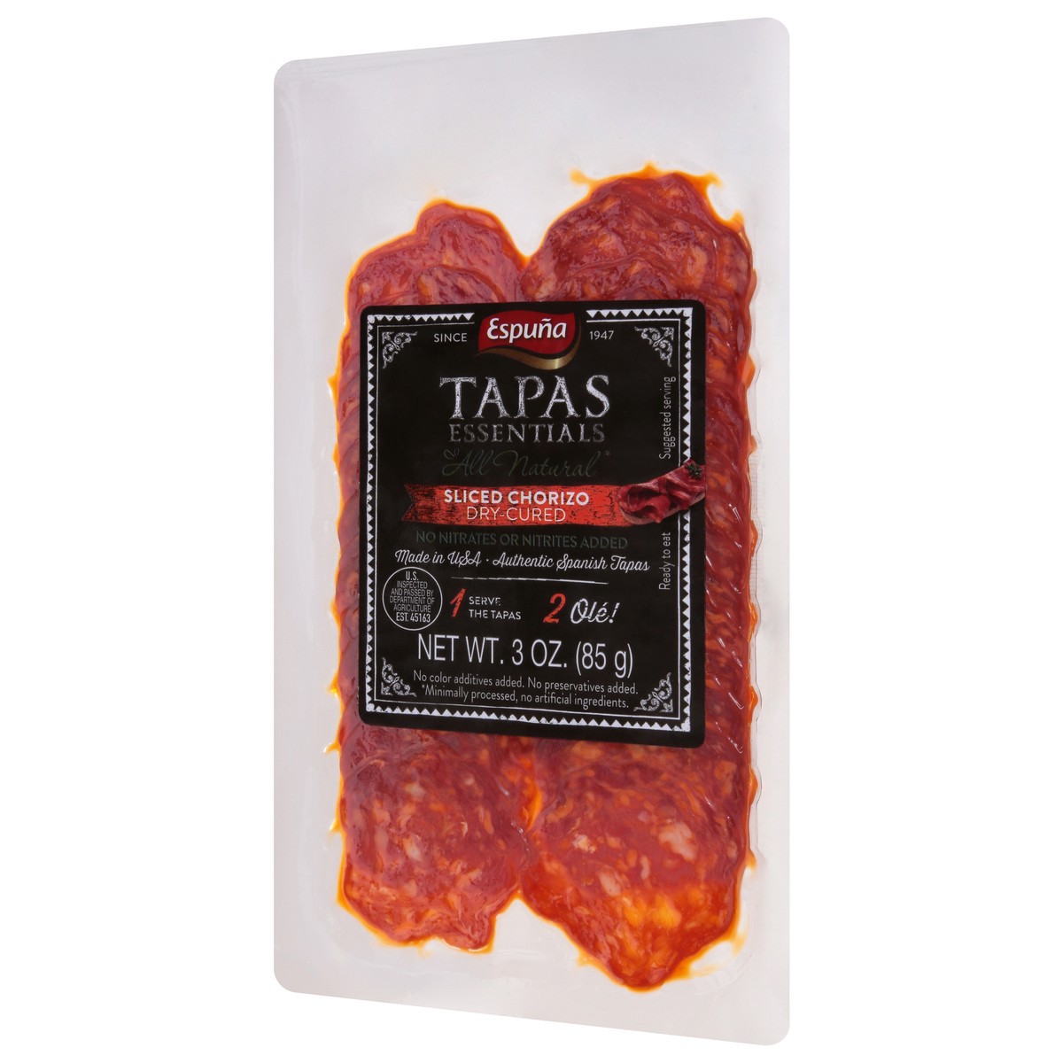 slide 7 of 12, Espuña Sliced Dry-Cured Chorizo 3 oz, 3 oz