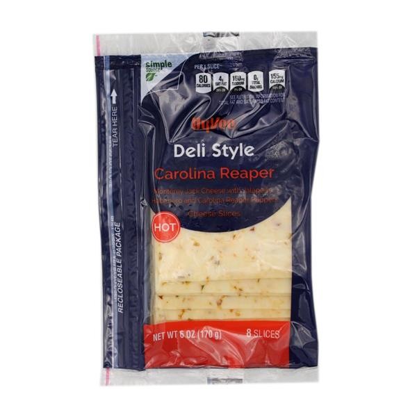 slide 1 of 1, Hy-Vee Deli Style Caroline Reaper Hot 8ct, 6 oz