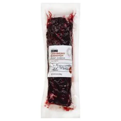 Publix Deli Cheese, Goat, Cranberry Cinnamon