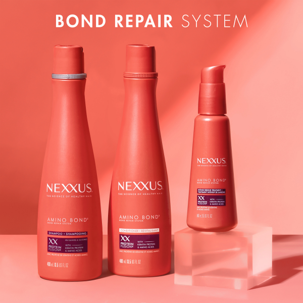 slide 14 of 25, Nexxus Intense Bonding Treatment Amino Bond for Stronger, More Damage-Resistant Hair, with Amino Acids & Keratin Protein, 5 oz, 5 fl oz