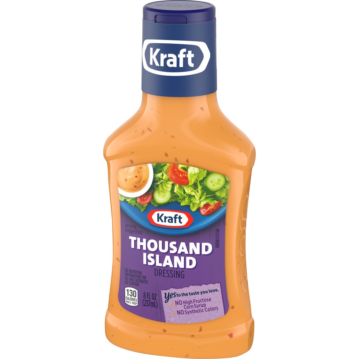 slide 8 of 9, Kraft Thousand Island Salad Dressing, 8 fl oz Bottle, 8 fl oz