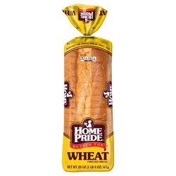 Home Pride Butter Top Enriched Wheat Bread, Sliced Sandwich Bread, 20 oz Loaf