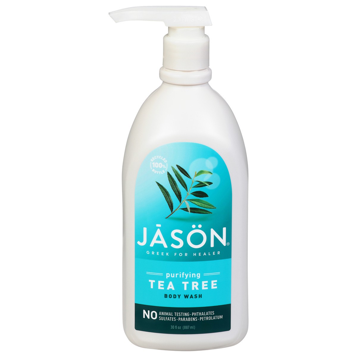 slide 1 of 13, Jason Purifying Tea Tree Body Wash 30 fl oz, 30 fl oz