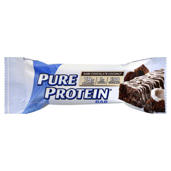 slide 1 of 1, Pure Protein Dark Chocolate Coconut Bar, 1.76 oz