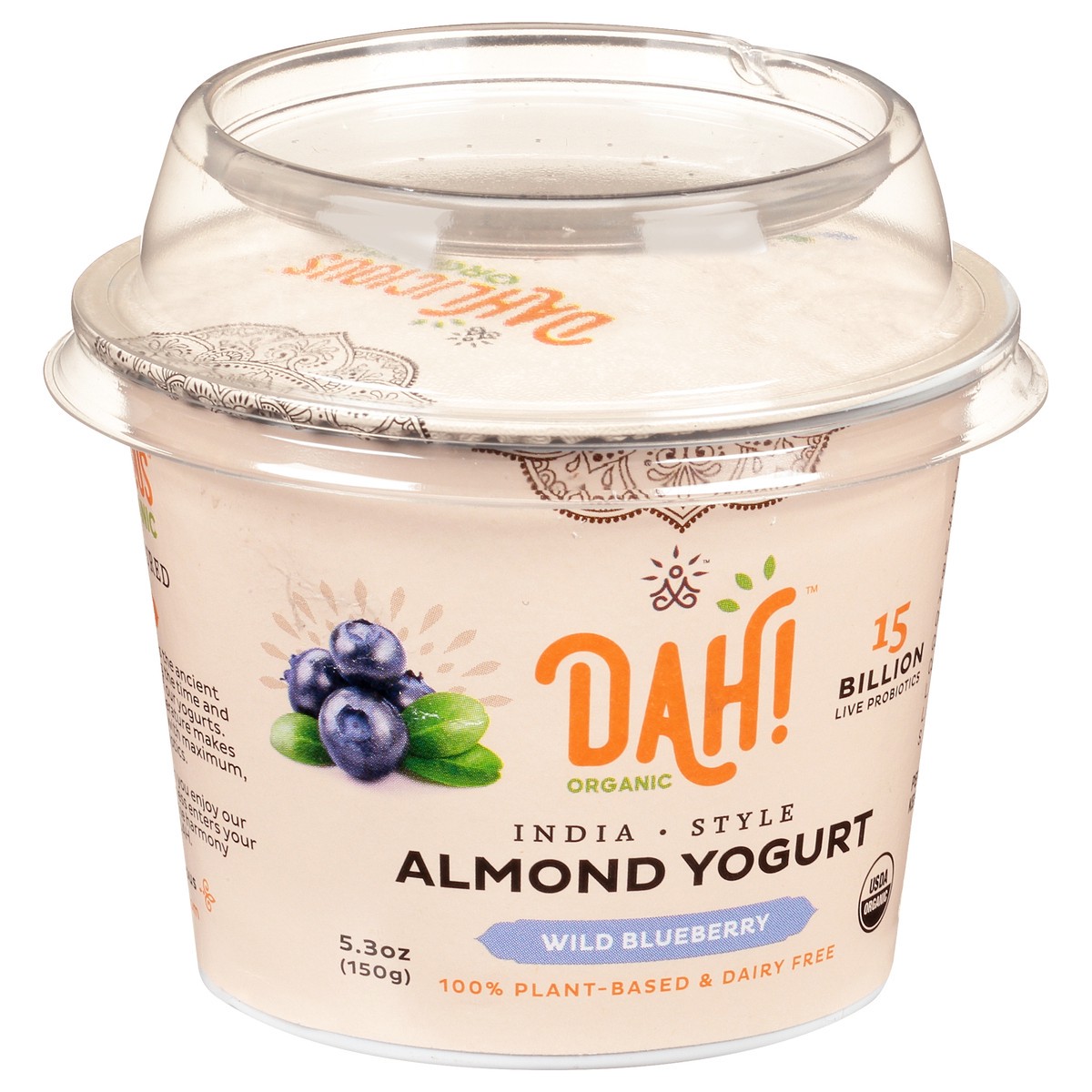 slide 9 of 13, Dahlicious Blueberry Almond Milk Yogurt, 5.3 oz