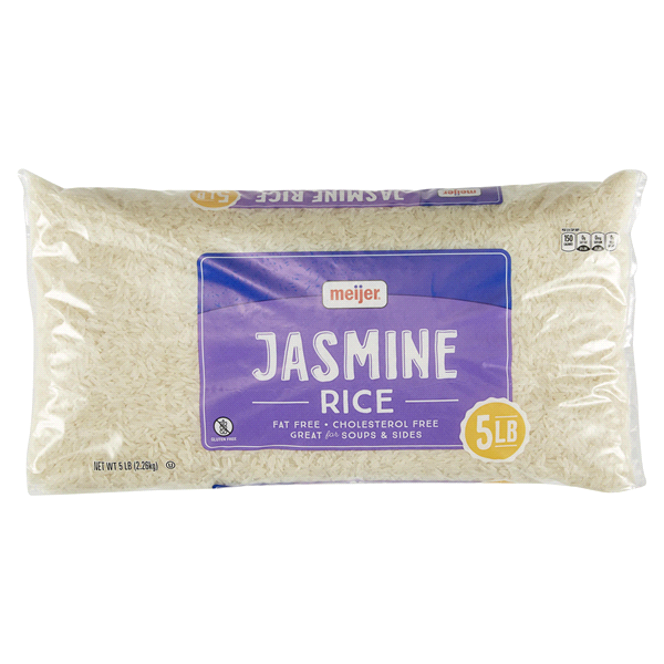 slide 1 of 1, Meijer Jasmine Rice, 80 oz
