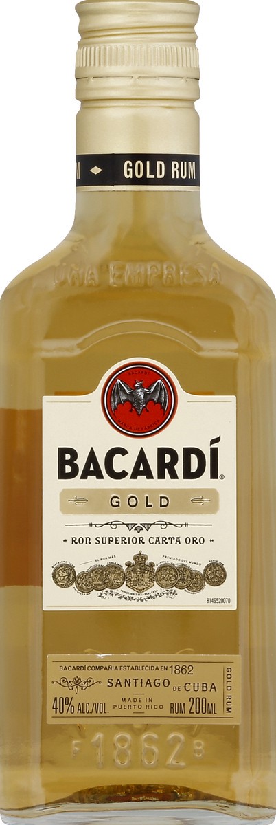 slide 2 of 3, Bacardi Rum 200 ml, 200 ml