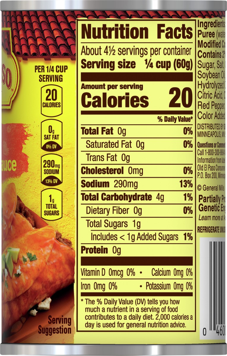 slide 3 of 8, Old El Paso Hot Red Enchilada Sauce, 10 oz., 10 oz