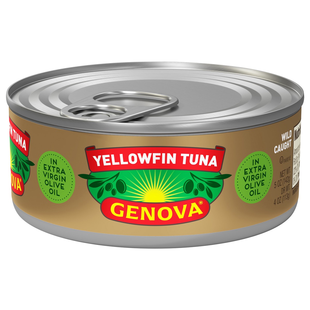 slide 1 of 5, Genova Premium Yellowfin Tuna in Extra Virgin Olive Oil 5 oz, 5 oz