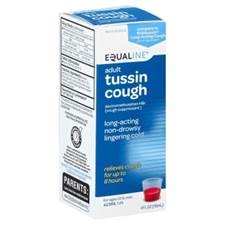 slide 1 of 1, Equaline Tussin Cough Syrup, 4 oz